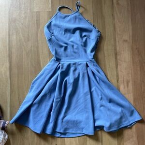 Elegant Blue Dress